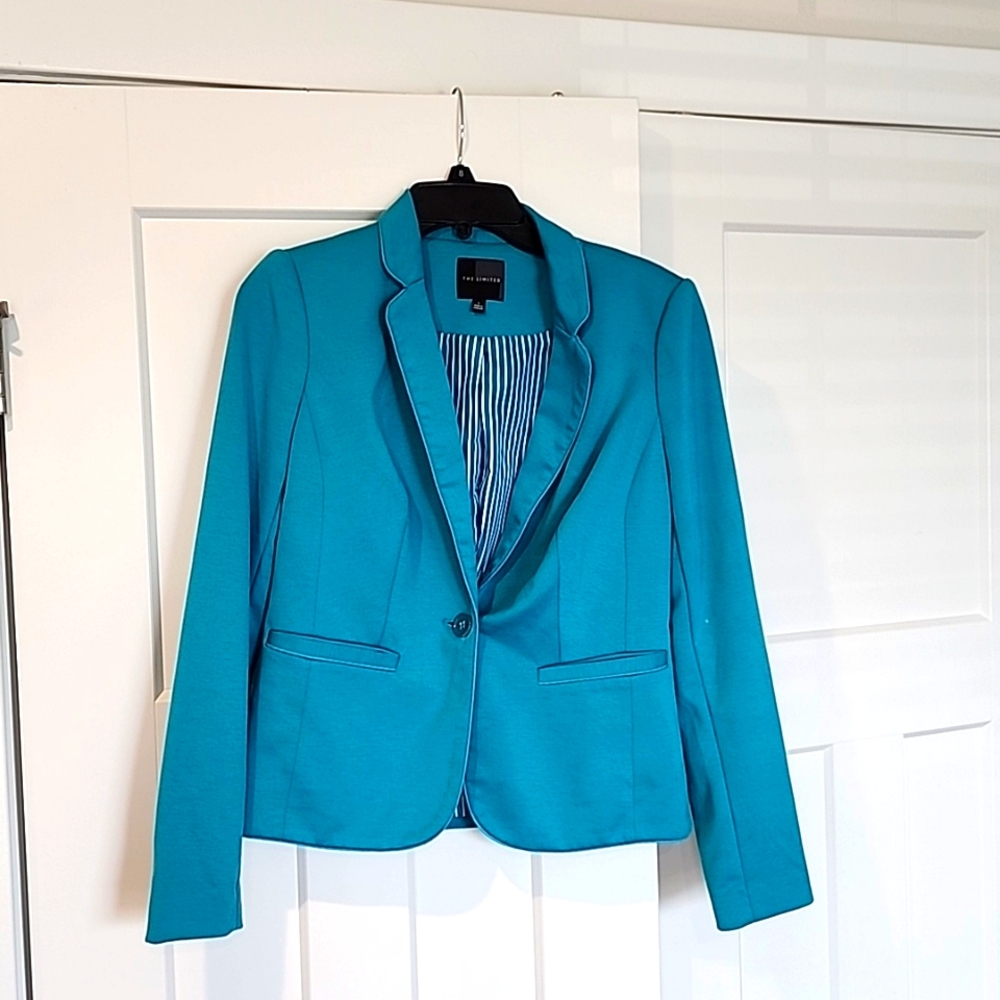 Teal blue The Limited blazer